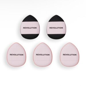 Makeup Revolution NWT Mini Finger Powder Puff Set